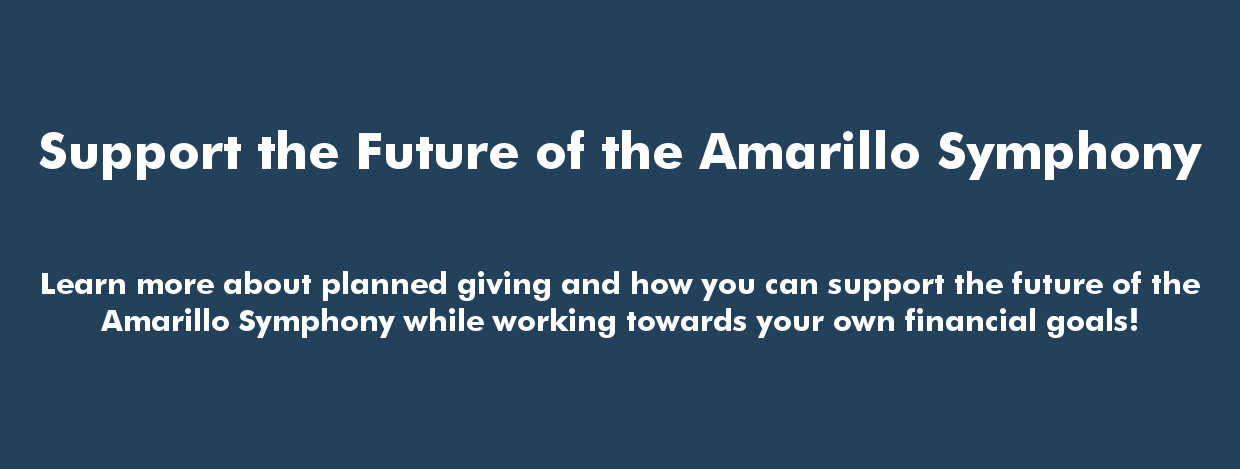 Support the Future of the Amarillo Symphony
